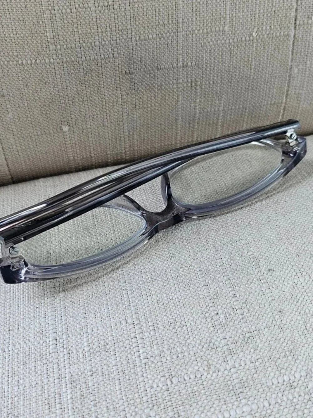 Coach Eyeglasses Frame Transparent Gray HC6139U Eyewear Unisex Glasses 5176